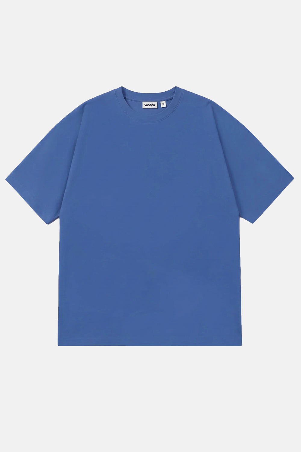 Vany Erkek Regular Fit Bisiklet Yaka T-Shirt Mavi