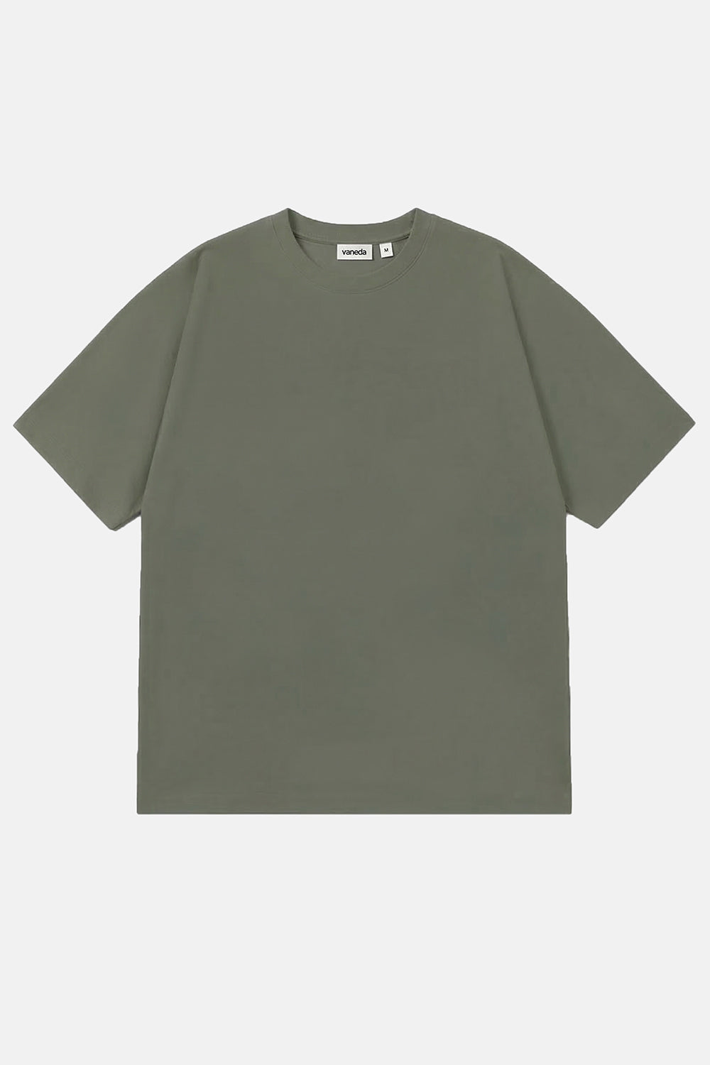 Vany Erkek Regular Fit Bisiklet Yaka T-Shirt Haki