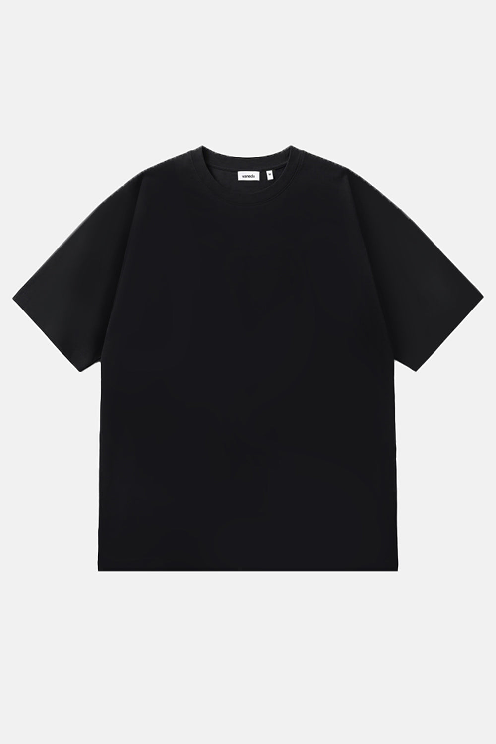 Vany Erkek Regular Fit Bisiklet Yaka T-Shirt Siyah