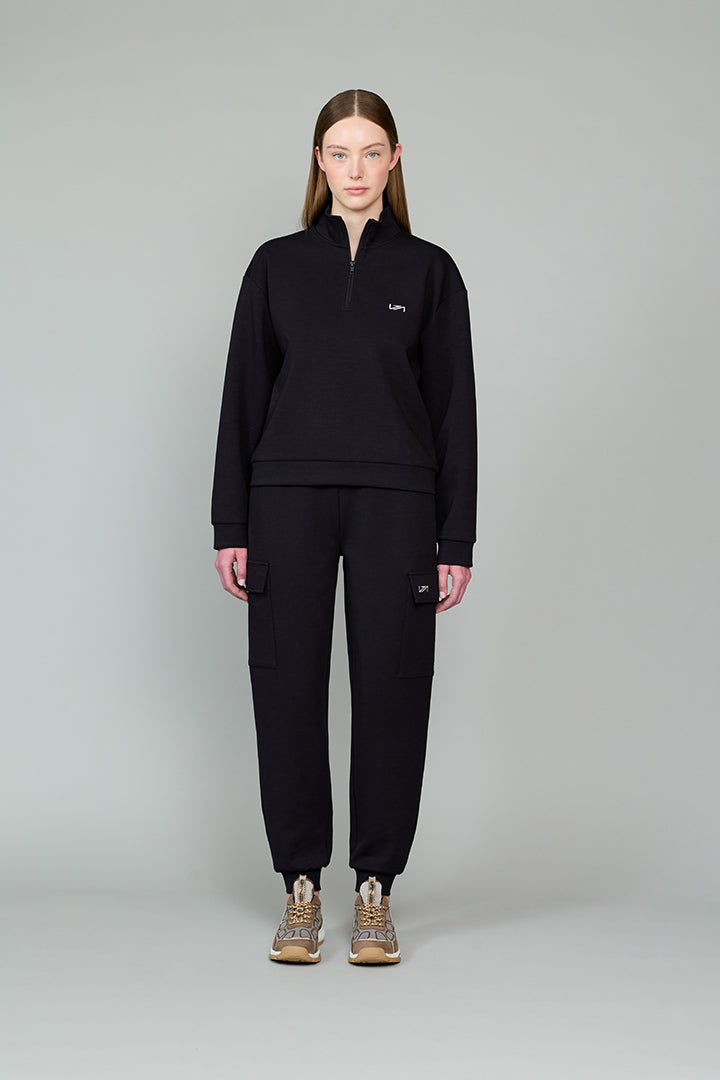 Swe Kadın Sweatshirt Siyah